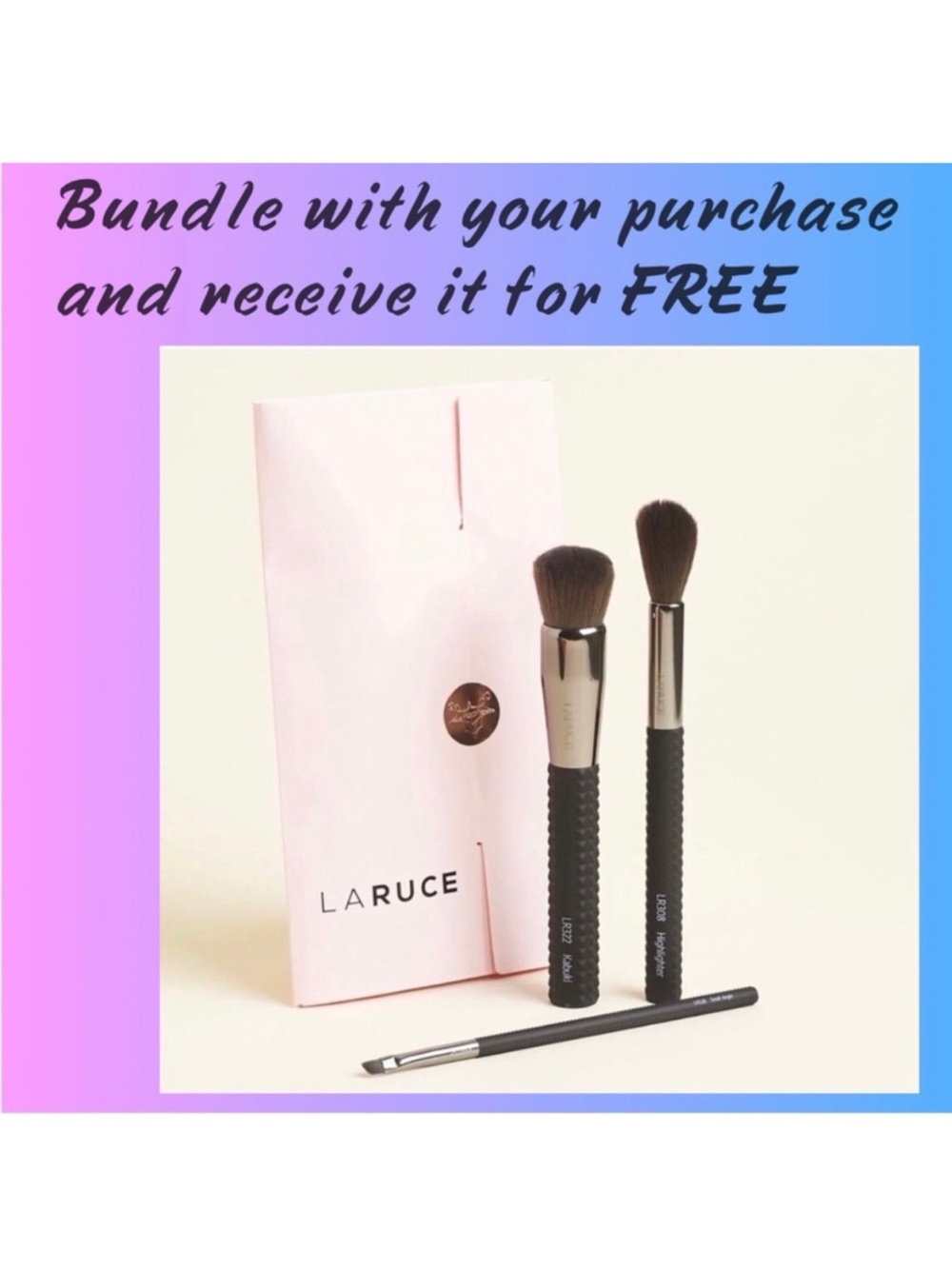 Laruce On The Go Brush Set